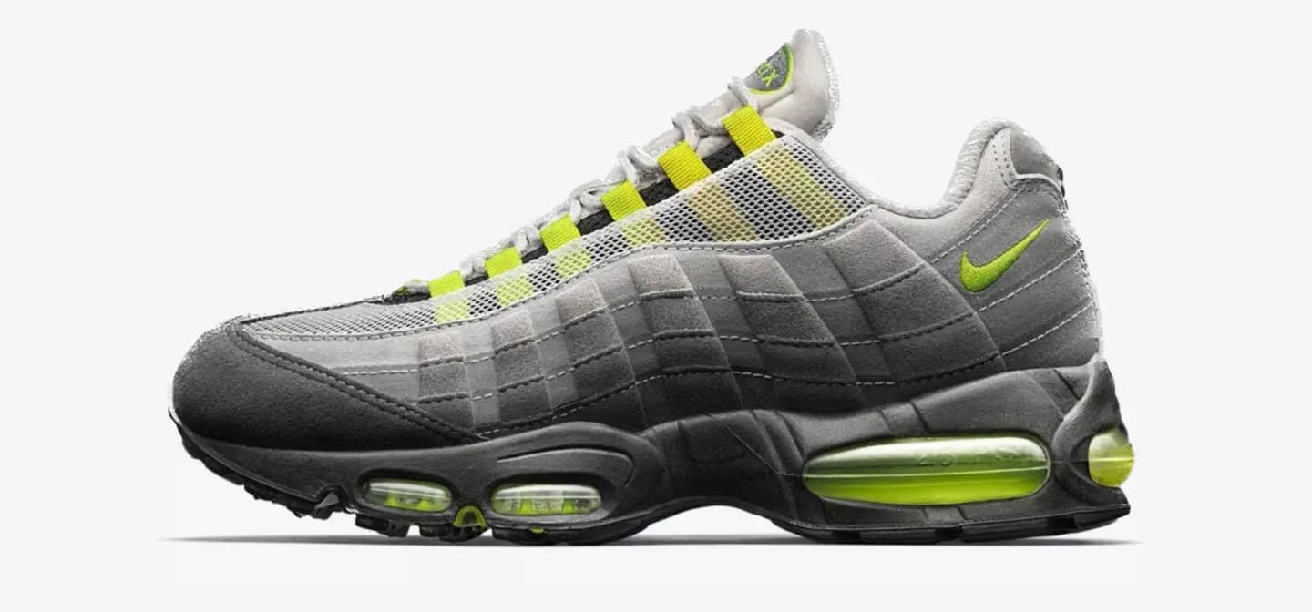 Кроссовки Nike Air Max 95 «Neon» смело возвращаются летом 2025 года