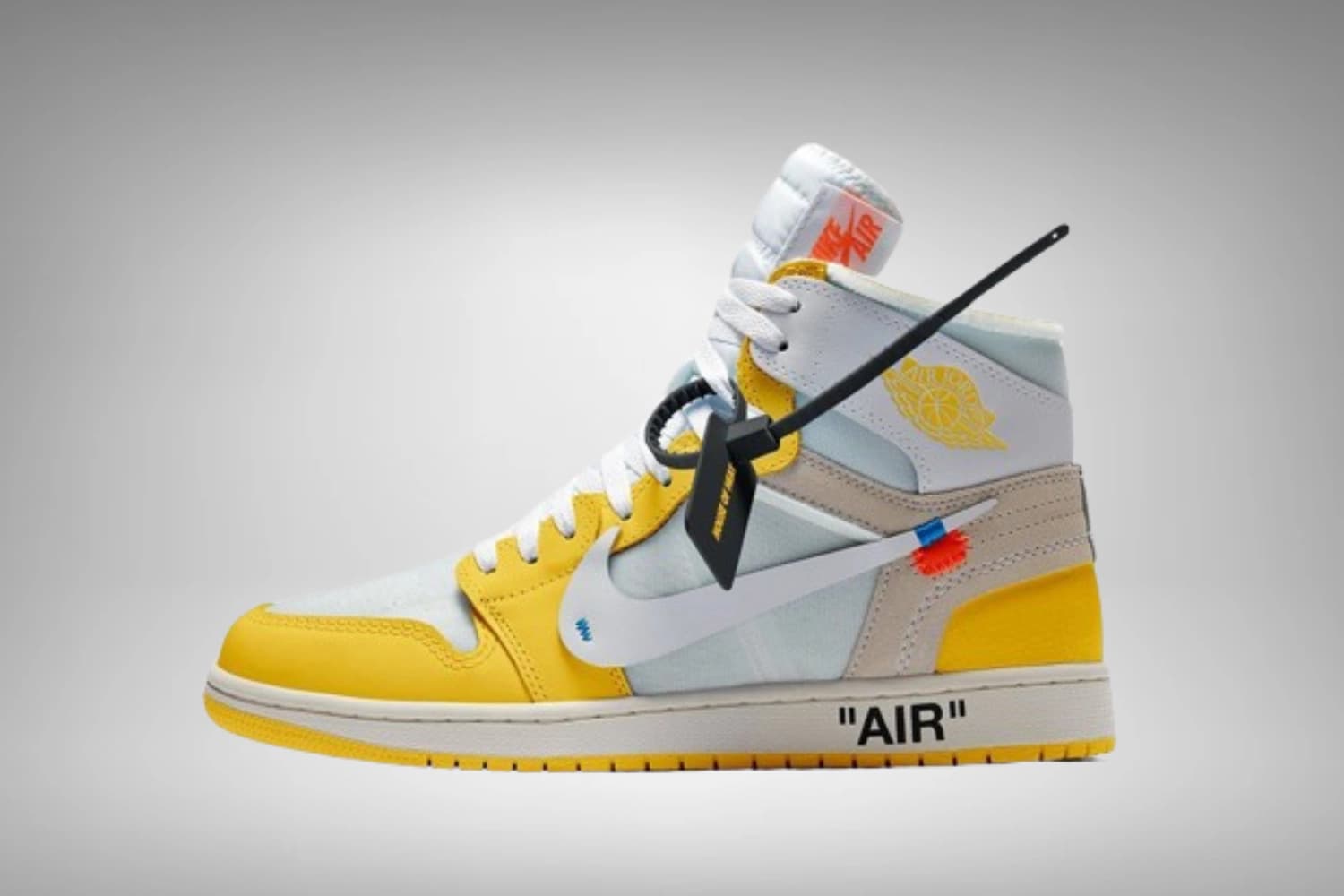 Off-White x Air Jordan 1 High «Canary Yellow» выйдут в 2025 году